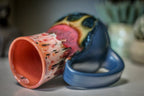 10-A Coral Mountain Meadow Barely Flared Acorn Mug - MISFIT, 20 oz. - 25% off