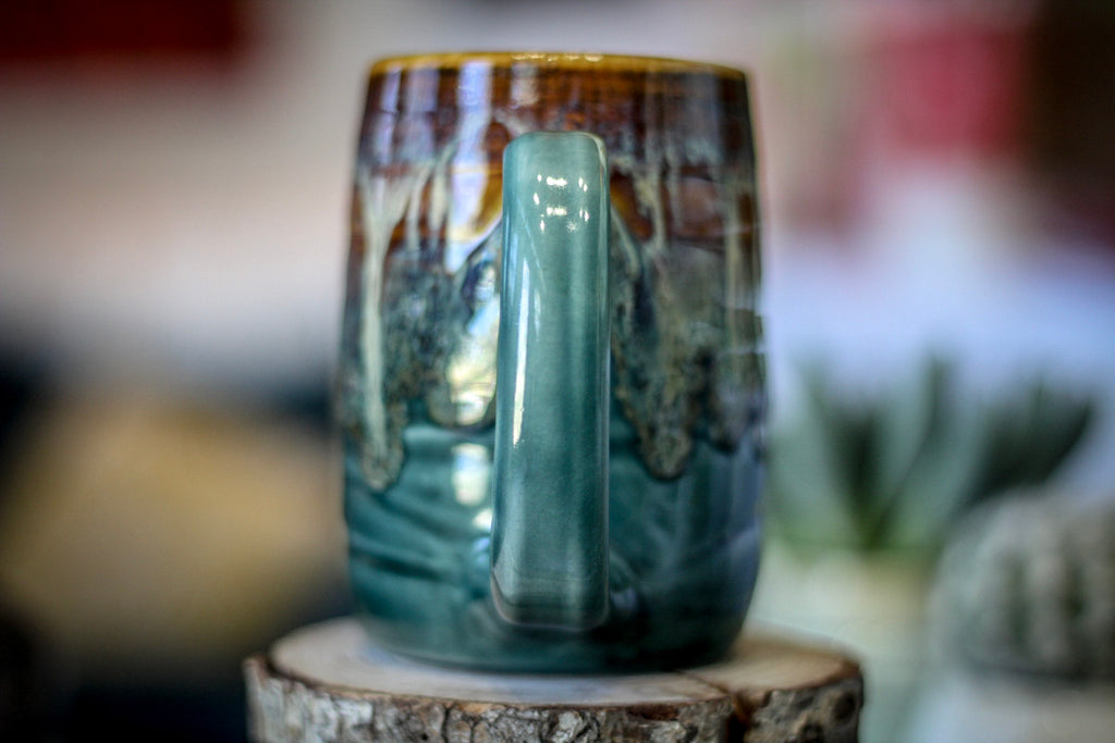 12-D New Wave Textured Stein Mug, 14 oz.