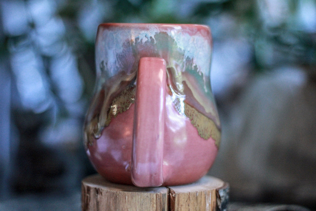 11-D Pink Grotto PROTOTYPE Gourd Mug, 22 oz.