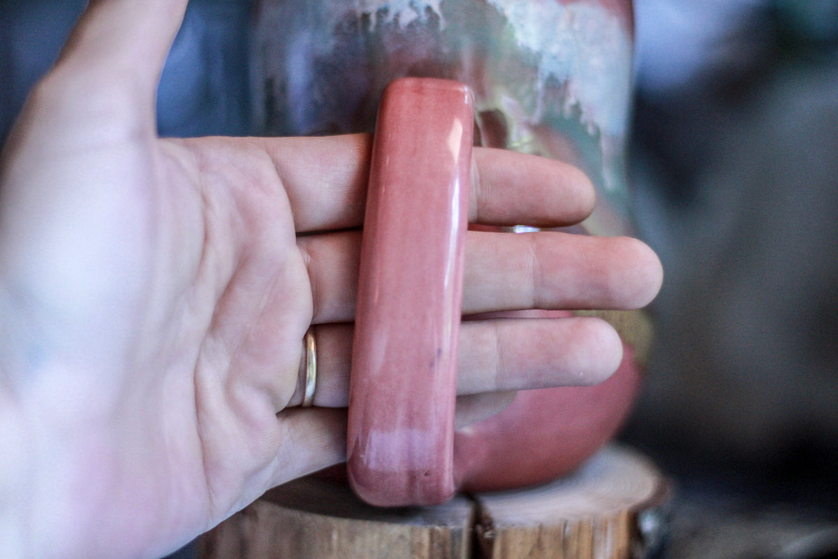 11-D Pink Grotto PROTOTYPE Gourd Mug, 22 oz.