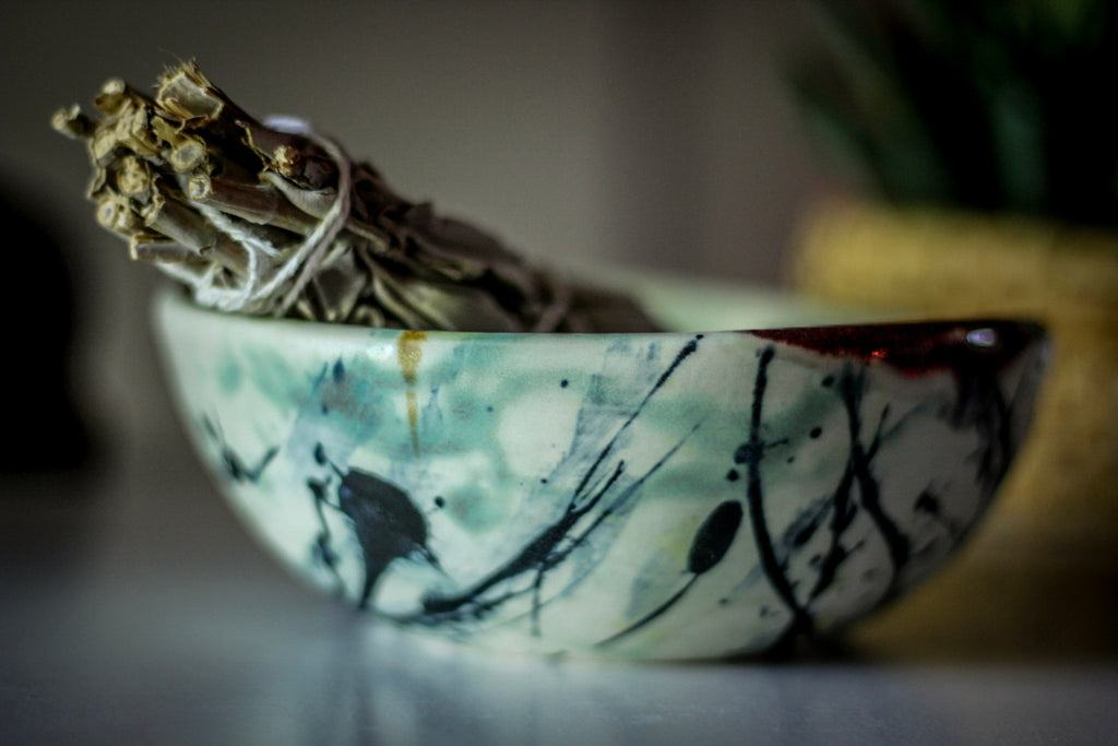 12-G EXPERIMENT Smudge Bowl