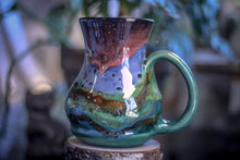 Load image into Gallery viewer, 12-A Rocky Mountain Twilight Flared Acorn Mug, 24 oz.