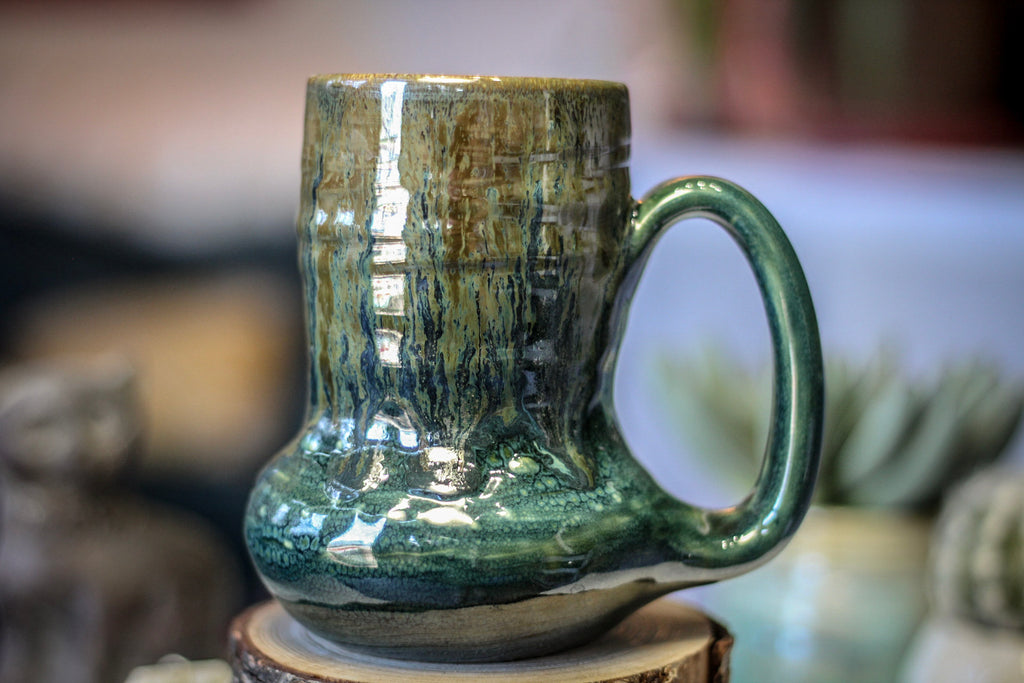 10-D PROTOTYPE REFIRE Textured Mug, 16 oz.