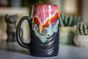 10-B Solar Storm Textured Stein Mug, 26 oz.