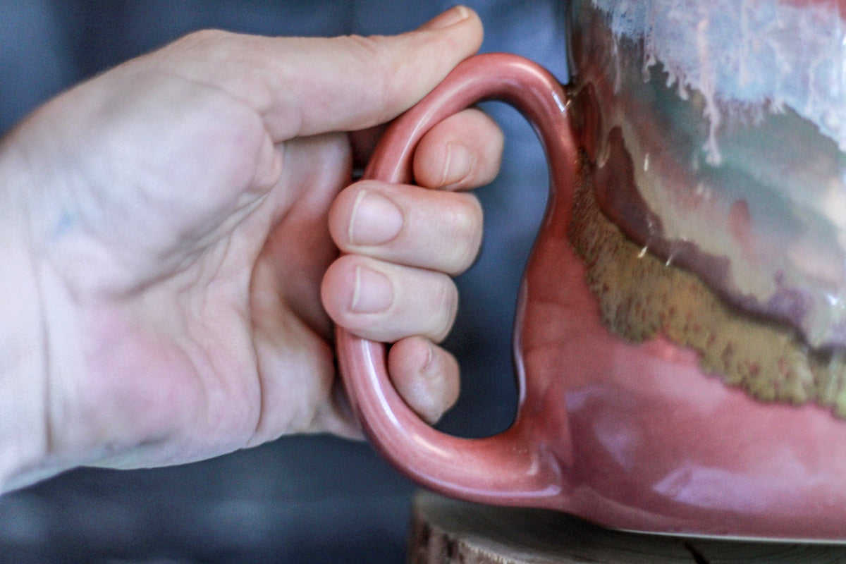 11-D Pink Grotto PROTOTYPE Gourd Mug, 22 oz.