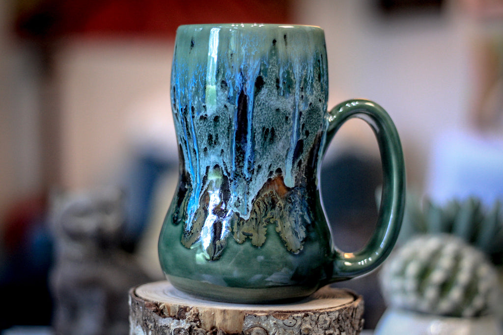 11-D Forest Falls PROTOTYPE Gourd Mug, 19 oz.