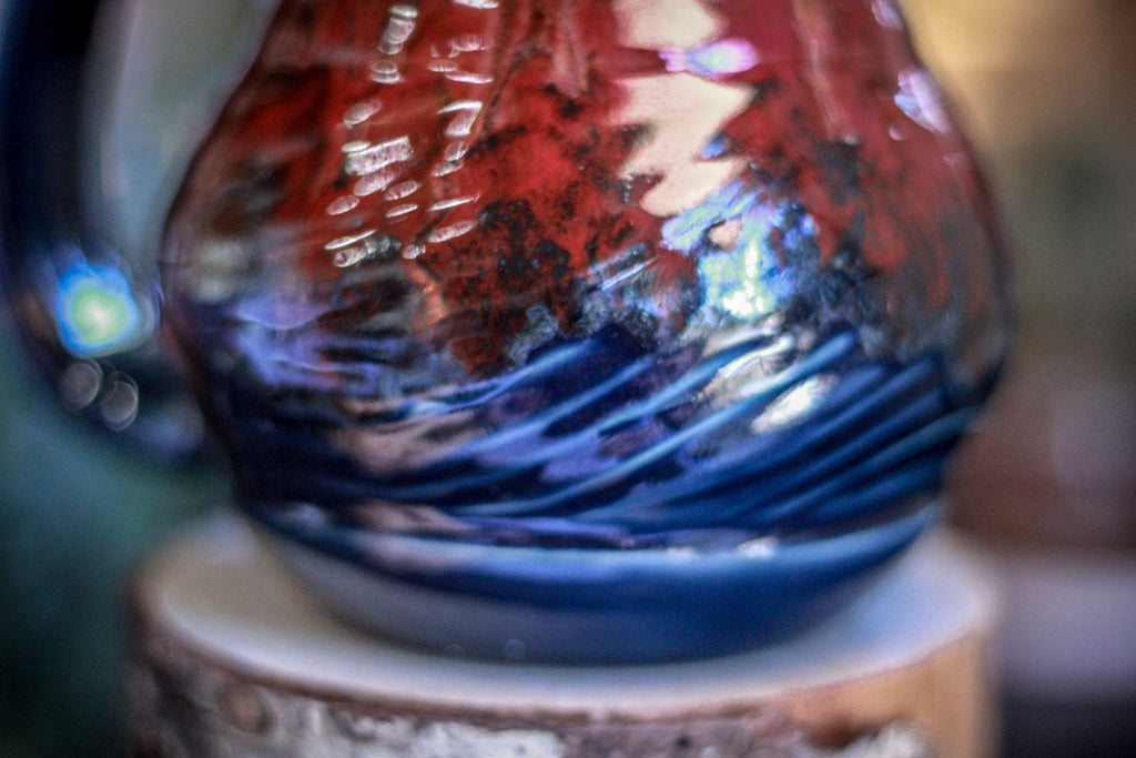 12-D Molten Magic Textured Flared Acorn Mug - TOP SHELF, 21 oz.