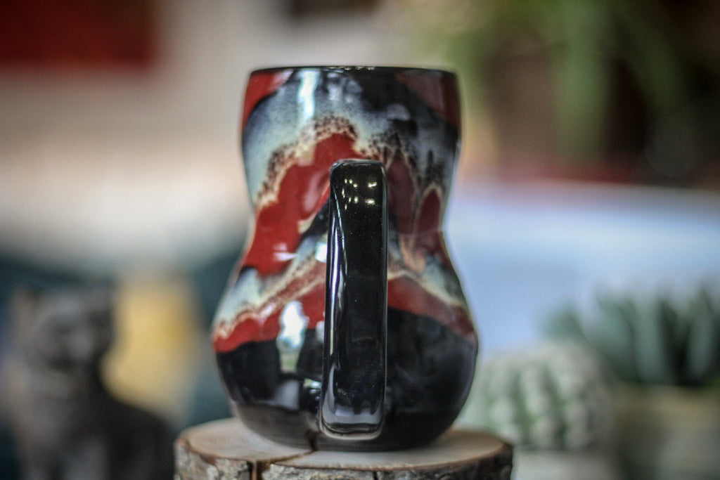 12-D Scarlet Grotto Gourd Mug, 17 oz.