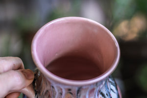 01-D Granny's Lace Flared Textured Mug - MINOR MISFIT, 22 oz. - 10% off