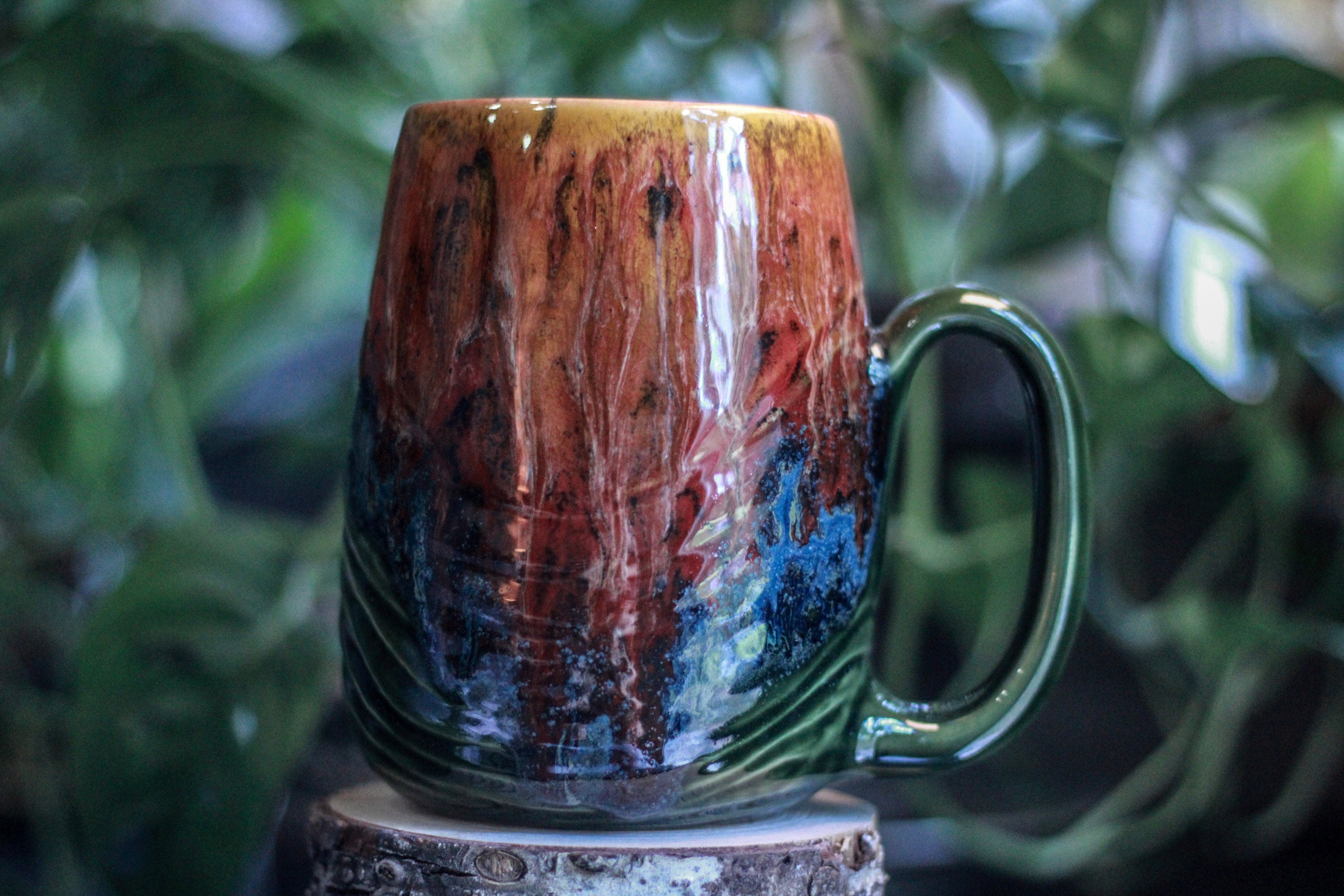 02-D Molten Melon Textured Mug - TOP SHELF, 29 oz.