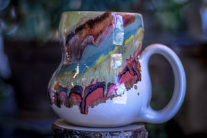 02-B Rainbow Grotto Gourd Mug, 32 oz.