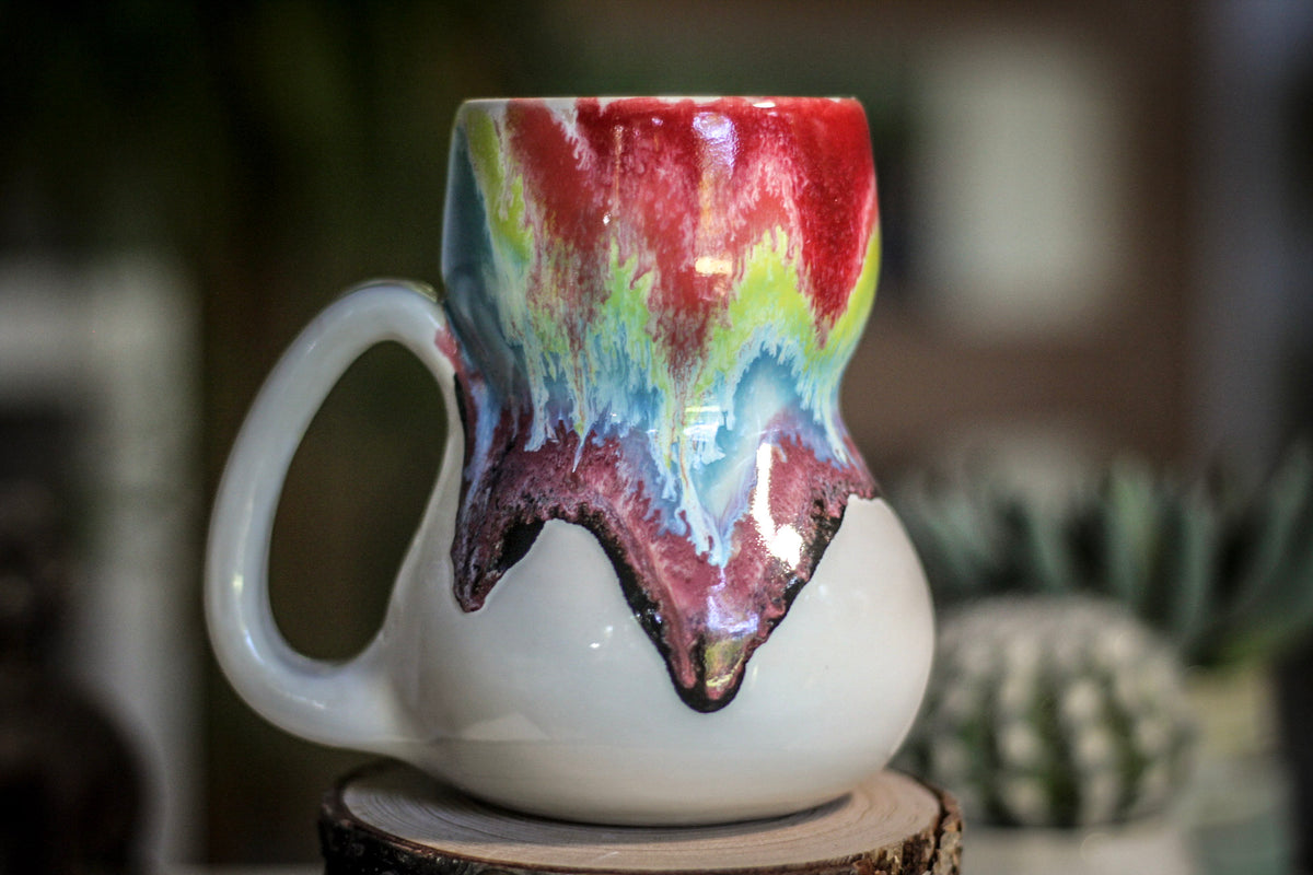11-C Rainbow PROTOTYPE Gourd Mug, 18 oz.