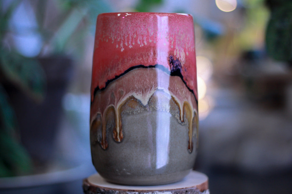 11-B Pink & Grey PROTOTYPE Mug, 26 oz.