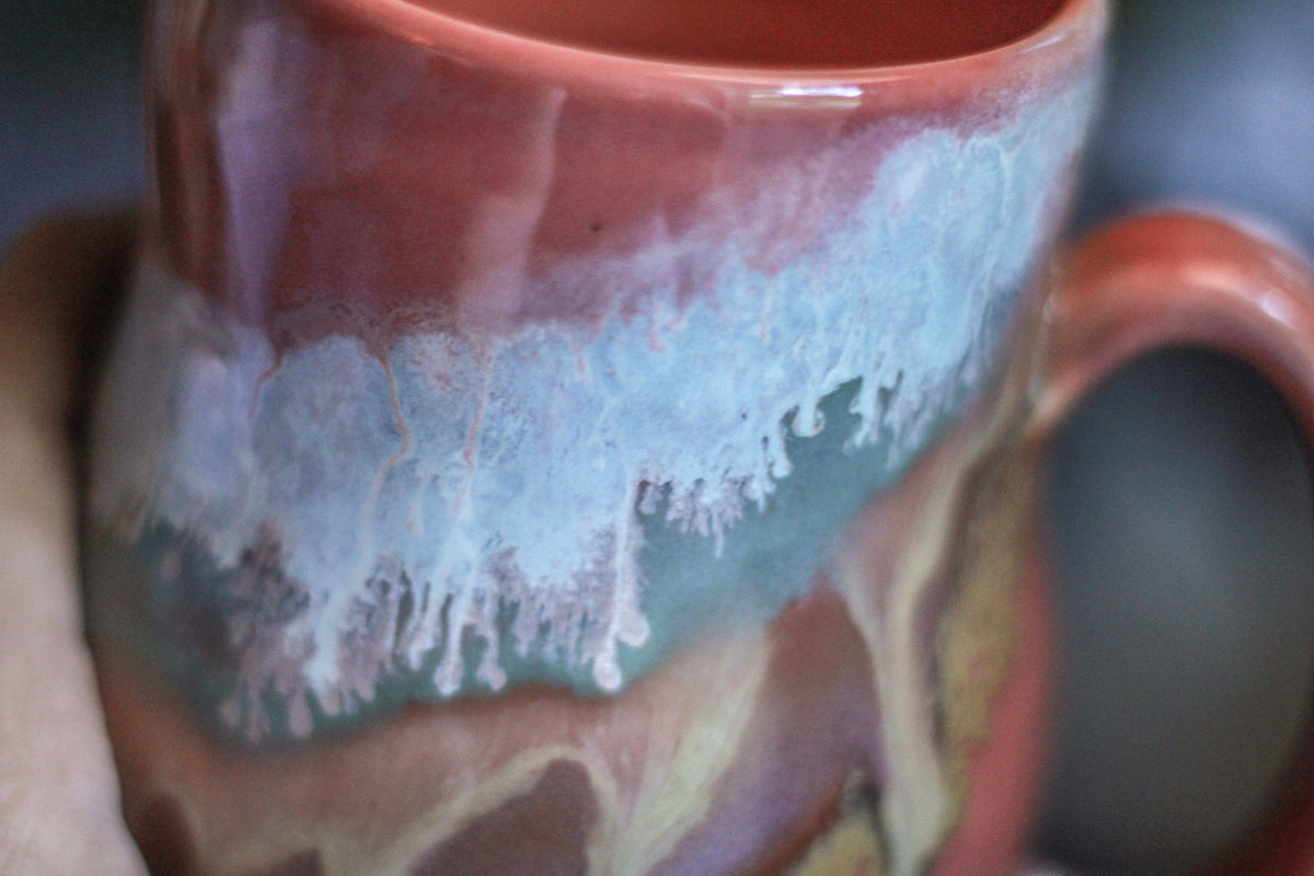 11-D Pink Grotto PROTOTYPE Gourd Mug, 22 oz.