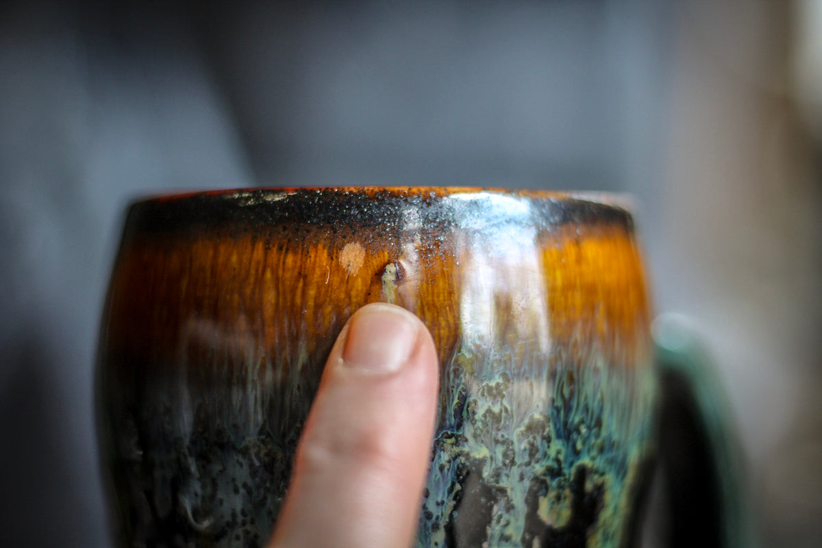 11-D PROTOTYPE Notched Gourd Mug - MINOR MISFIT, 16 oz. - 10% off