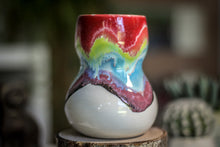 Load image into Gallery viewer, 11-C Rainbow PROTOTYPE Gourd Mug, 18 oz.