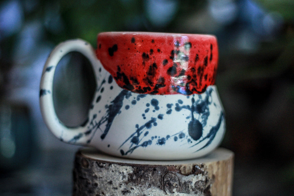 EXPERIMENT AUCTION #24 Squat Gourd Mug, 13 oz.
