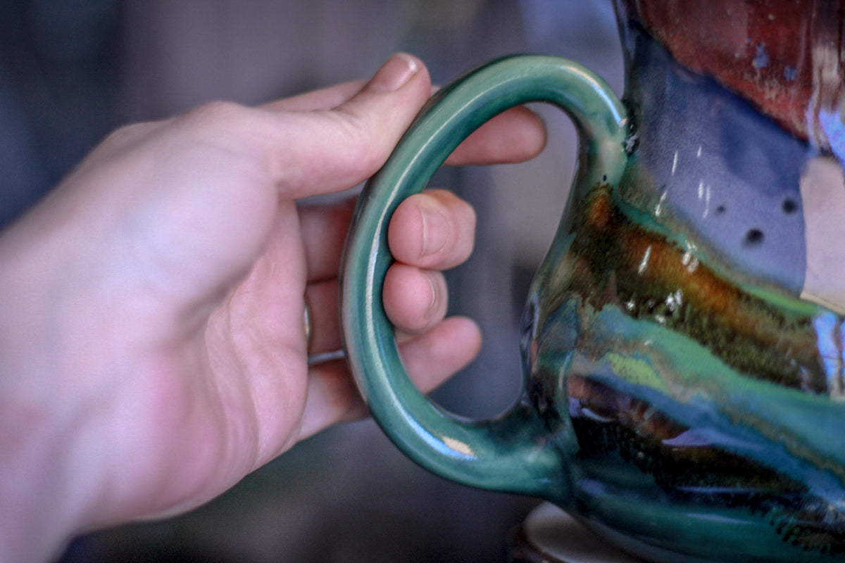 12-A Rocky Mountain Twilight Flared Acorn Mug, 24 oz.