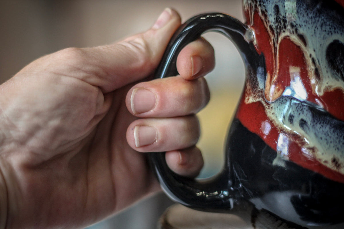 12-D Scarlet Grotto Gourd Mug, 17 oz.