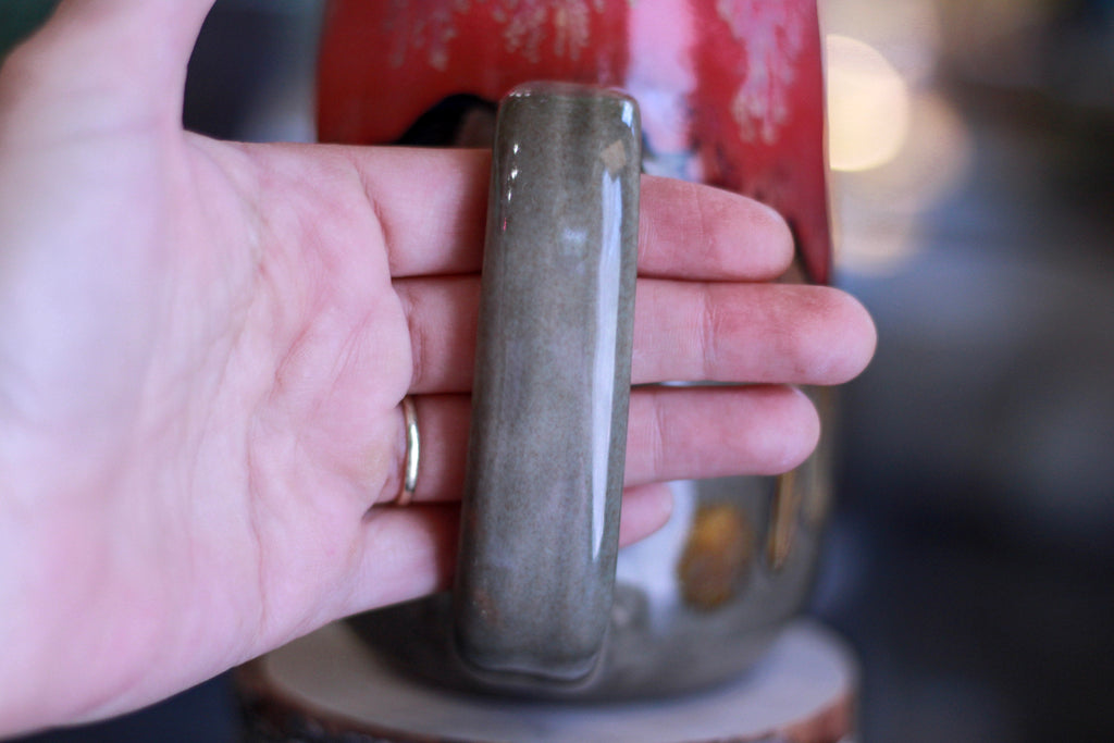 11-B Pink & Grey PROTOTYPE Mug, 26 oz.