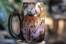 Load image into Gallery viewer, 12-B Desert Oasis Variation Notched Mug - TOP SHELF, 23 oz.