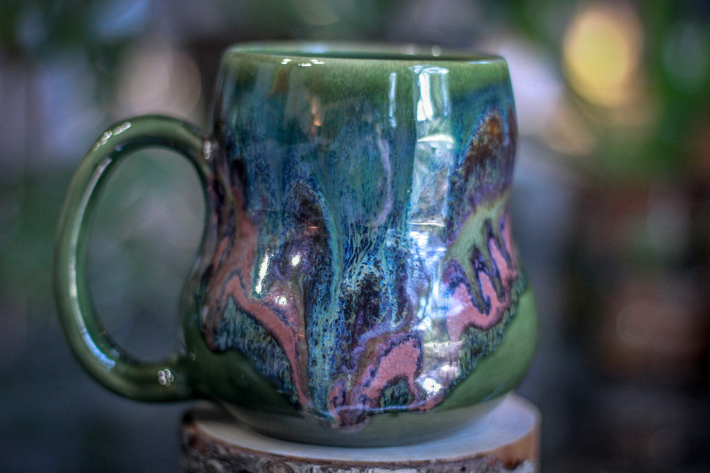 13-C Fancy Coleus Gourd Mug - MINOR MISFIT, 23 oz. - 10% off
