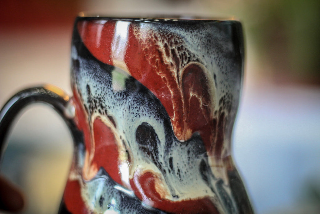 12-D Scarlet Grotto Gourd Mug, 17 oz.