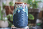 11-D New Wave Textured Mug, 24 oz.