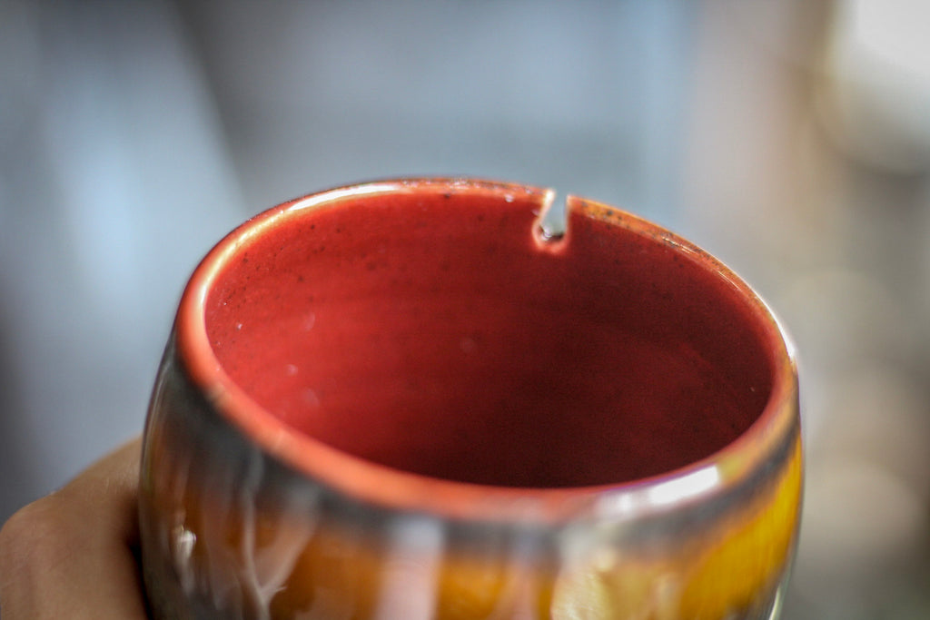 11-D PROTOTYPE Notched Gourd Mug - MINOR MISFIT, 16 oz. - 10% off