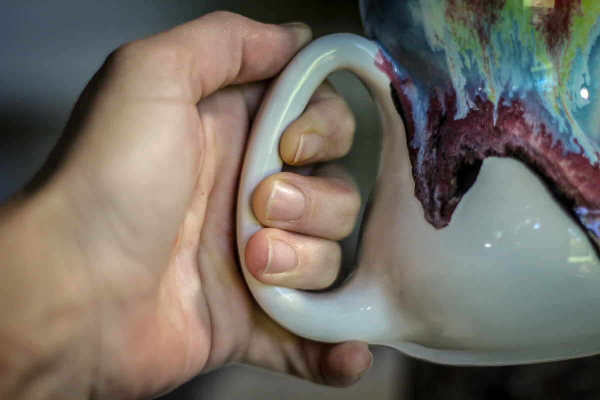 11-C Rainbow PROTOTYPE Gourd Mug, 18 oz.