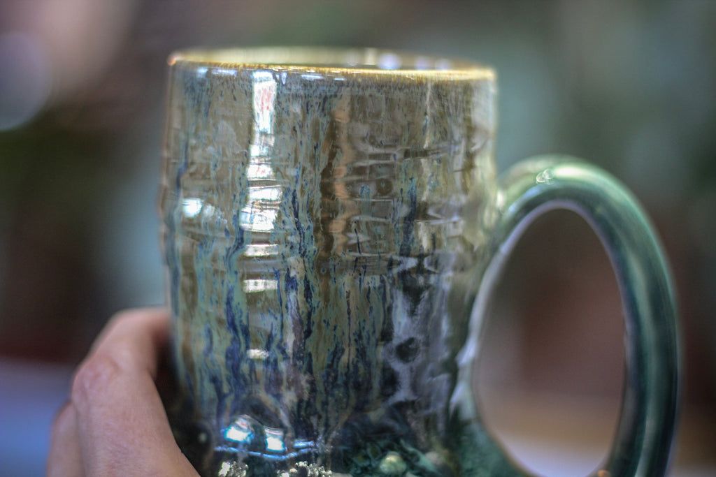 10-D PROTOTYPE REFIRE Textured Mug, 16 oz.