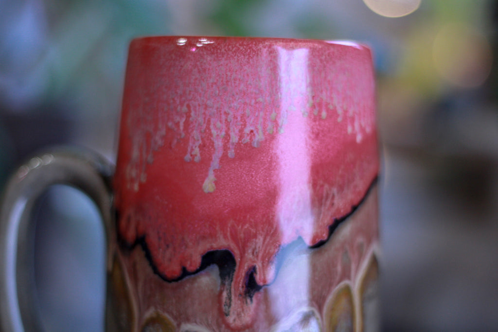 11-B Pink & Grey PROTOTYPE Mug, 26 oz.
