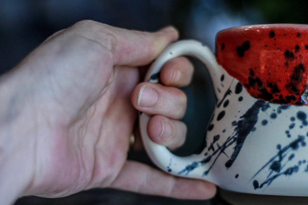 EXPERIMENT AUCTION #24 Squat Gourd Mug, 13 oz.