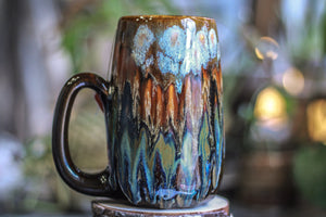 11-B Desert Oasis Crystal Notched Mug, 22 oz.