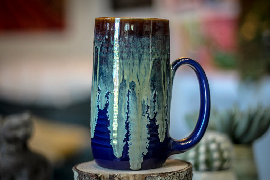 11-D New Wave Hefty Textured Stein Mug, 17 oz.