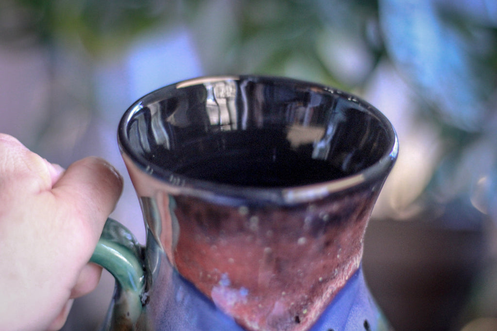 12-A Rocky Mountain Twilight Flared Acorn Mug, 24 oz.