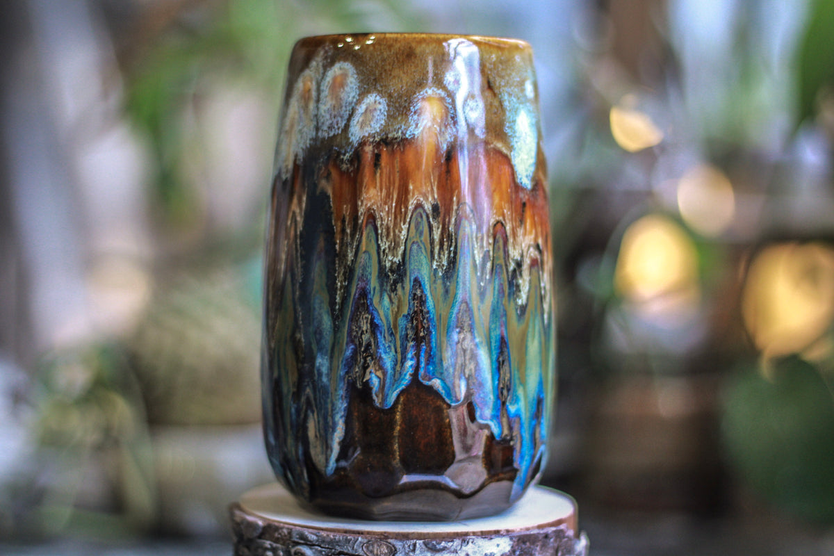 11-B Desert Oasis Crystal Notched Mug, 22 oz.