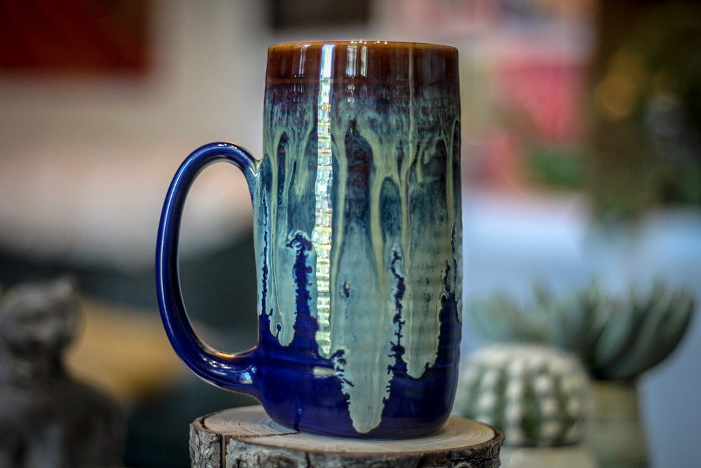 11-D New Wave Hefty Textured Stein Mug, 17 oz.