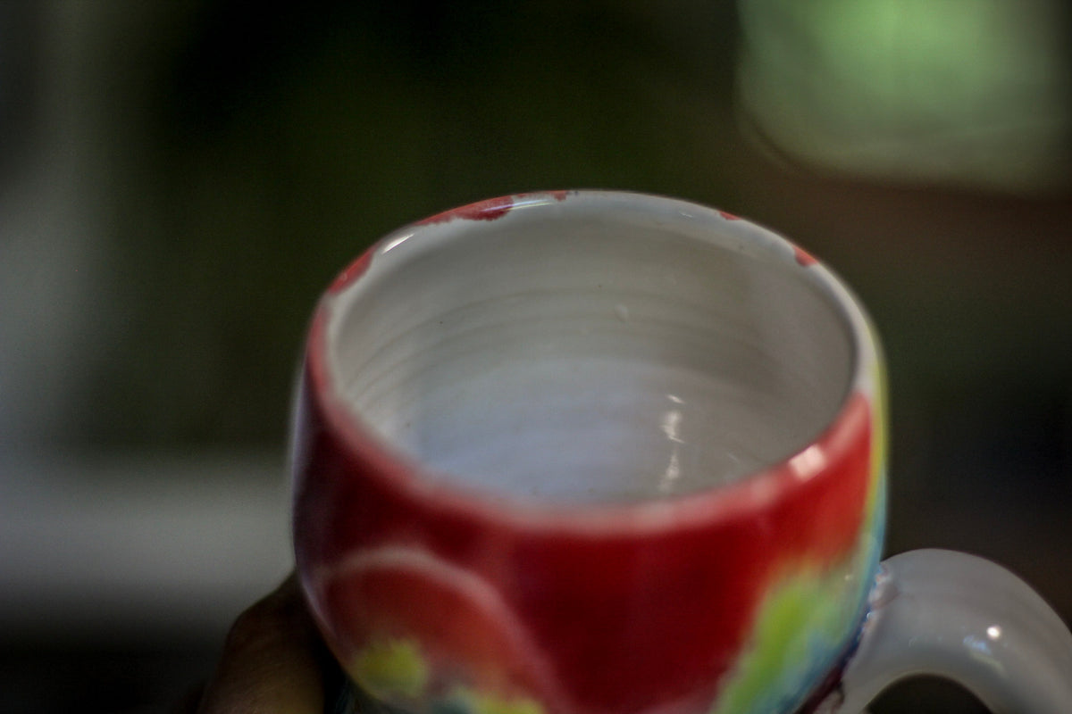 11-C Rainbow PROTOTYPE Gourd Mug, 18 oz.