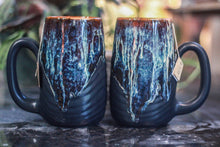 Load image into Gallery viewer, 12-D New Wave Notched Textured Mug Set, 22 oz. (each)