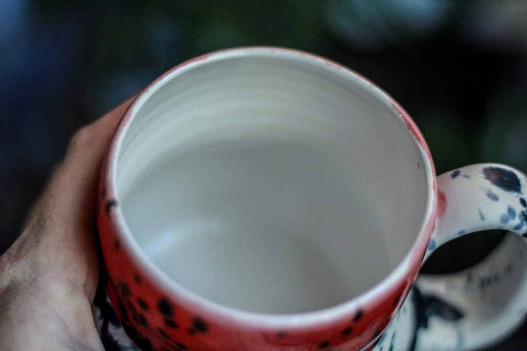 EXPERIMENT AUCTION #24 Squat Gourd Mug, 13 oz.
