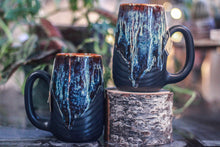 Load image into Gallery viewer, 12-D New Wave Notched Textured Mug Set, 22 oz. (each)