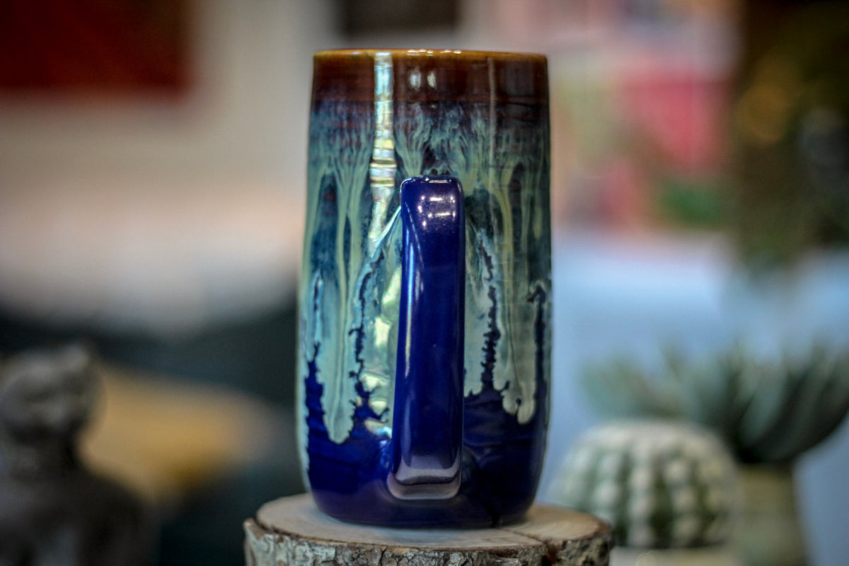 11-D New Wave Hefty Textured Stein Mug, 17 oz.