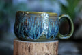 14-E Mossy Wave Textured Mug, 16 oz.