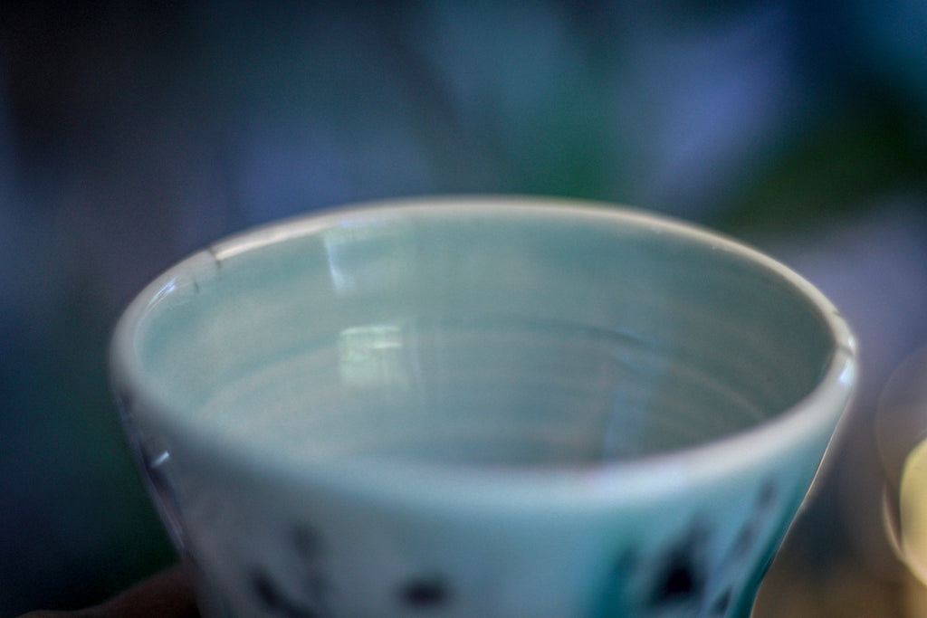 DRAWING WINNER: 02-B Champlain Falls Notched Flared Acorn Mug - TOP SHELF, 24 oz.