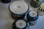 01-A New Wave Hermit Set - TOP SHELF, 10 oz. cup/ 13 oz. bowl