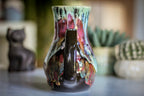 02-A Alpine Mountain Meadow Flared Acorn Mug - TOP SHELF MISFIT, 24 oz.
