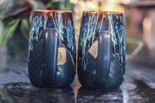 Load image into Gallery viewer, 12-D New Wave Notched Textured Mug Set, 22 oz. (each)