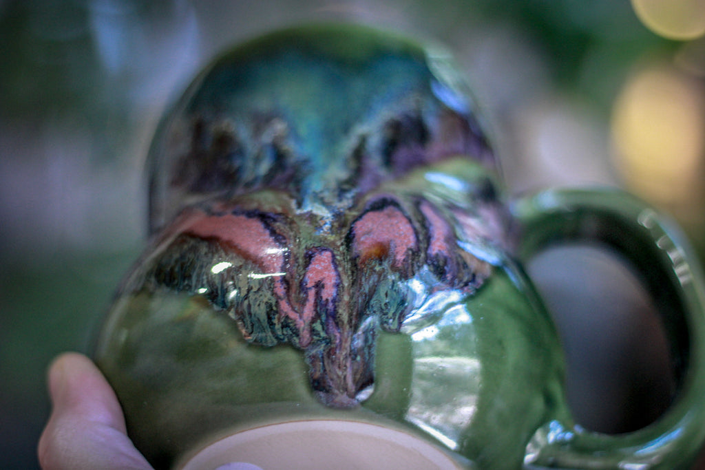13-C Fancy Coleus Gourd Mug - MINOR MISFIT, 23 oz. - 10% off