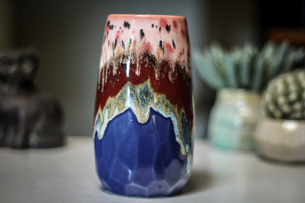 12-A Coral Mountain Meadow Crystal Mug - MISFIT, 21 oz. - 15% off